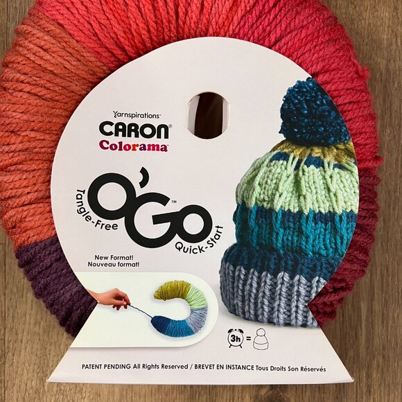 NEW Caron Colorama O'Go Yarn Red Colorway - Picture 2 of 8